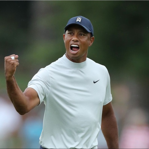 nike mock turtleneck tiger woods